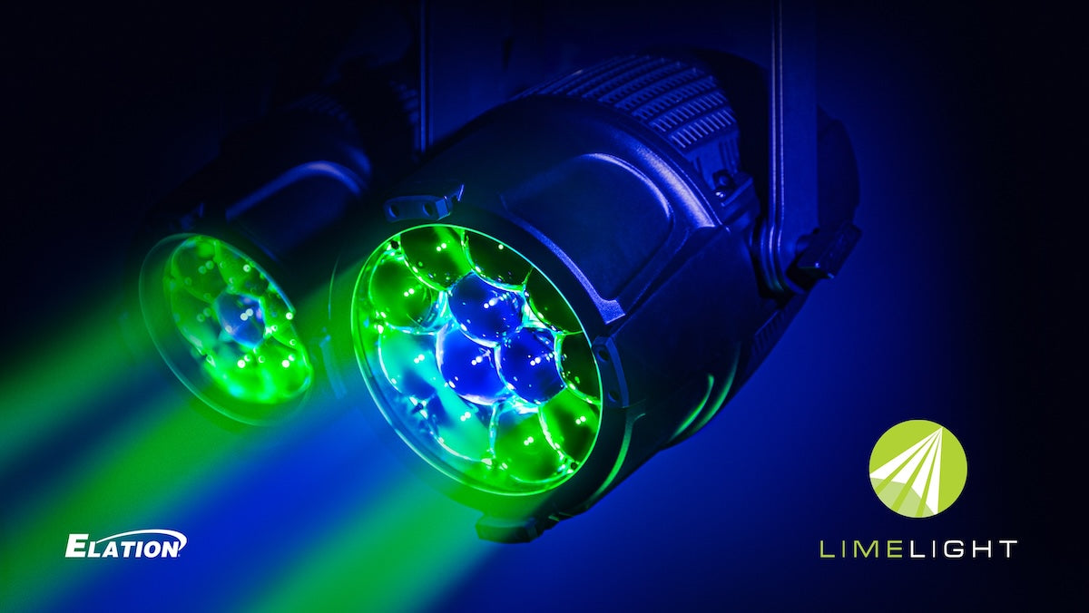 Step Into The LIMELIGHT With Elation’s New Generation Of Powerful PAR Color Changers