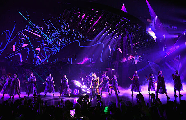 LeRoy Bennett uses Elation DARTZ™ on Lady Gaga Enigma Vegas Residency