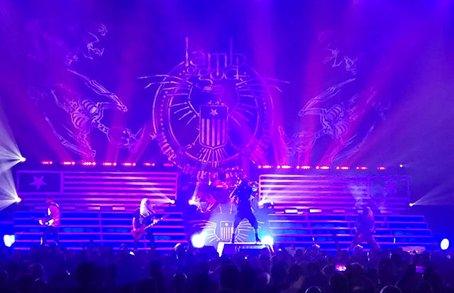 Steve Stemac lights metal rockers Lamb of God with Elation