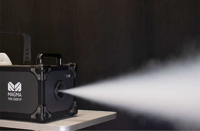 Magma Fog 1500 IP™ high-output fogger from Magmatic atmospheric effects now shipping