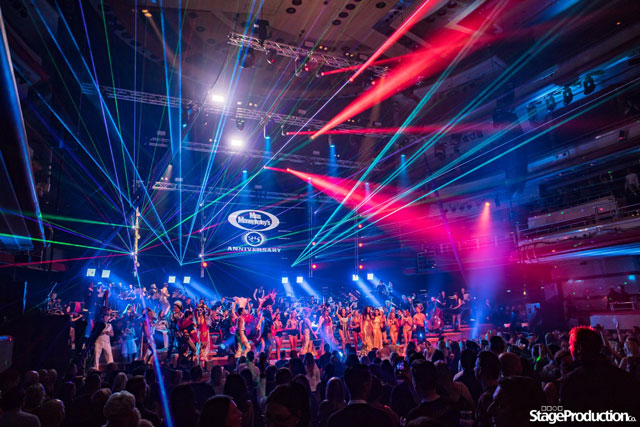 Miss Moneypenny’s Night at the Proms Lit with Elation Rig