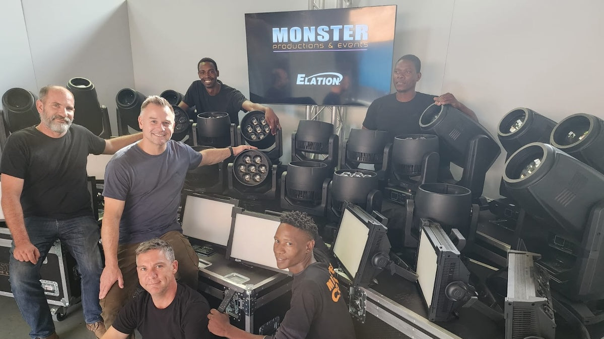 South Africa’s Monster Productions Expands Lighting Department With Elation
