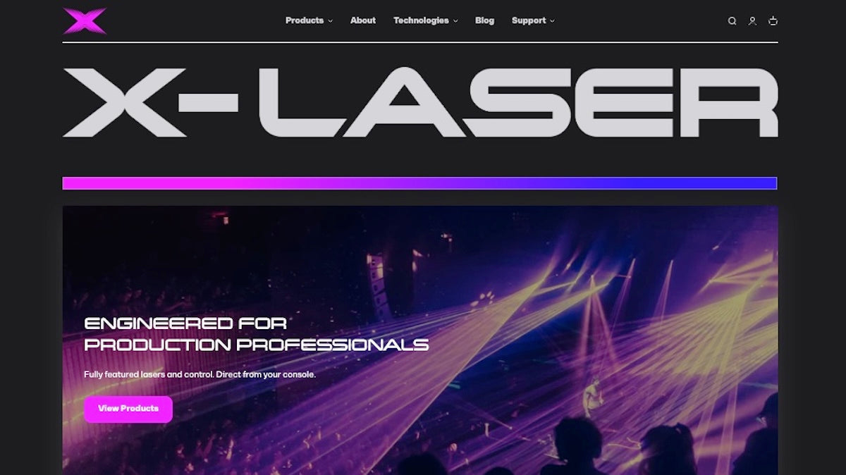 X-Laser Launches New Website, Showcasing New Brand Identity And Refreshed User Experience