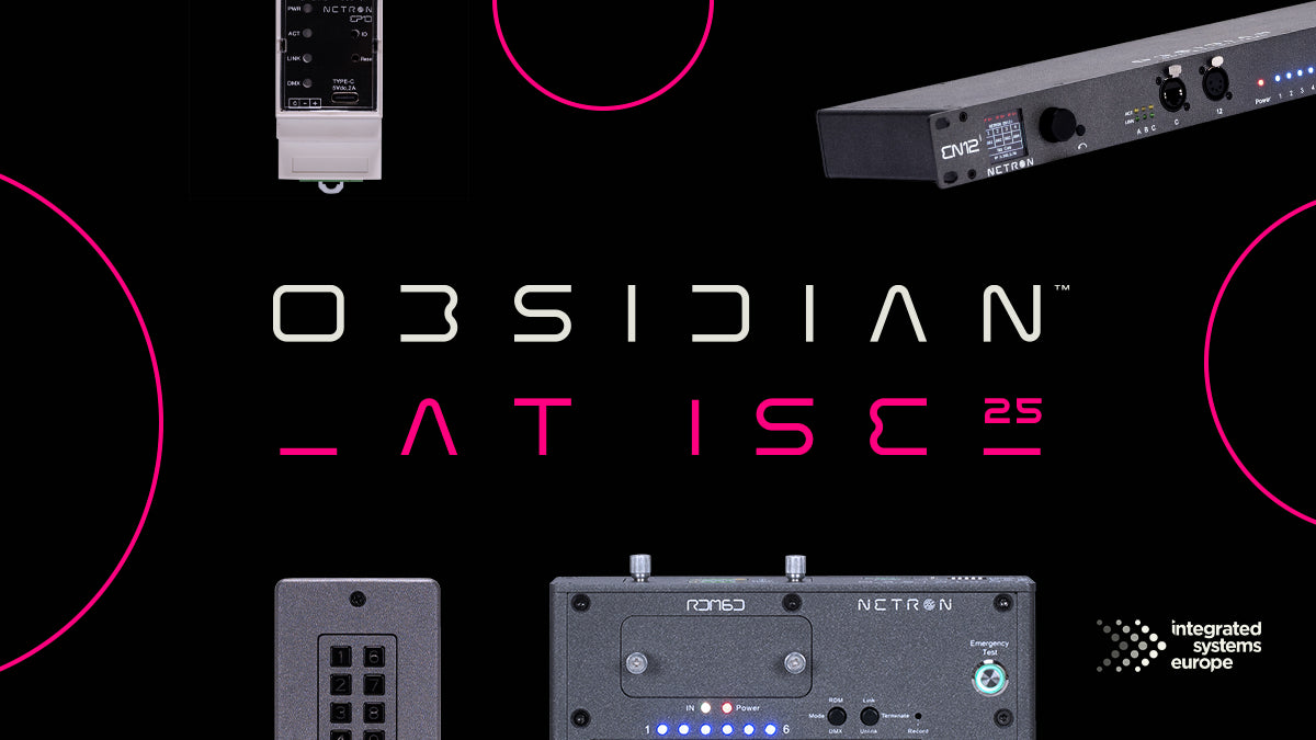 Obsidian To Showcase Cutting-Edge ONYX Lighting Control Innovations At ISE 2025