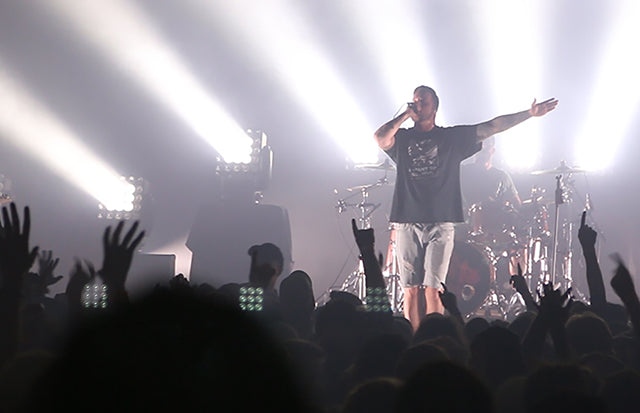 Utilitarian Elation Lighting Rig for Protest the Hero Canadian Tour