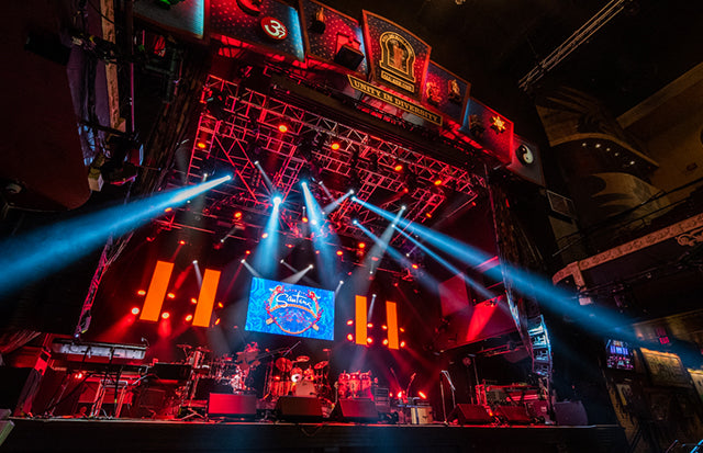 Michael Ledesma uses Elation for Santana House of Blues residency