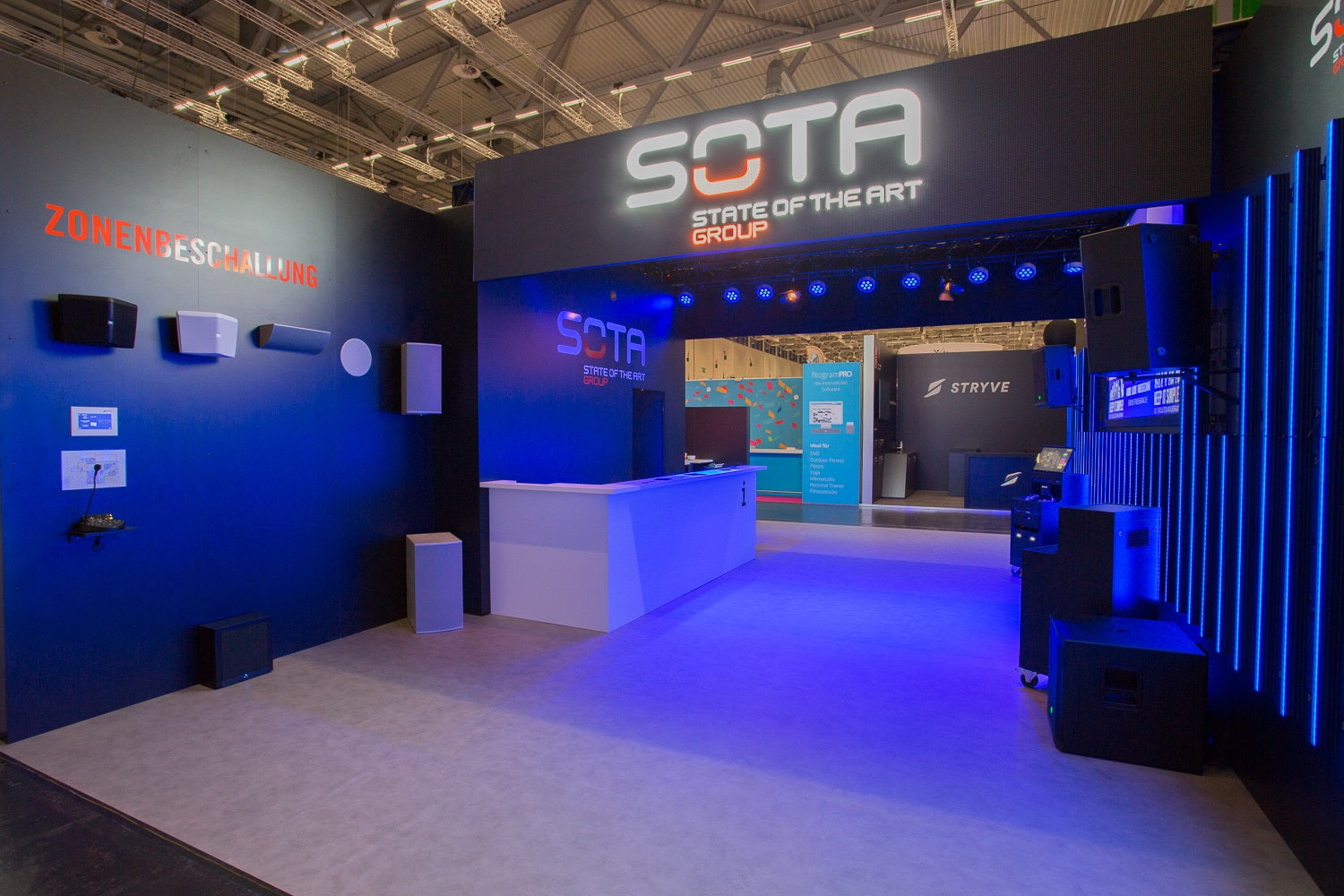 Elation Pixel Bar™ Fit for Fight at 2017 FIBO Fitness Show