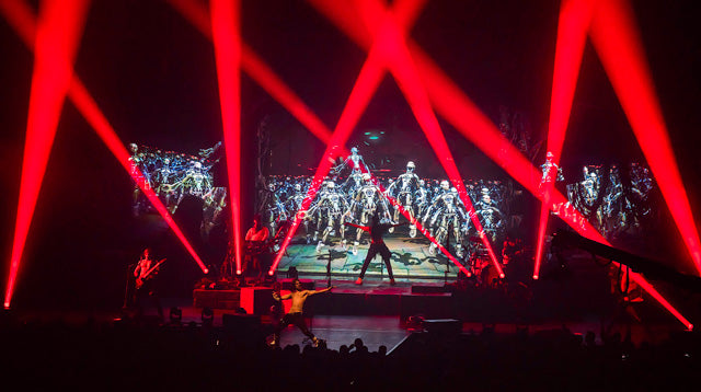 Elation Lighting Rig for Shaka Ponk 2018 “MonkAdelic” Tour