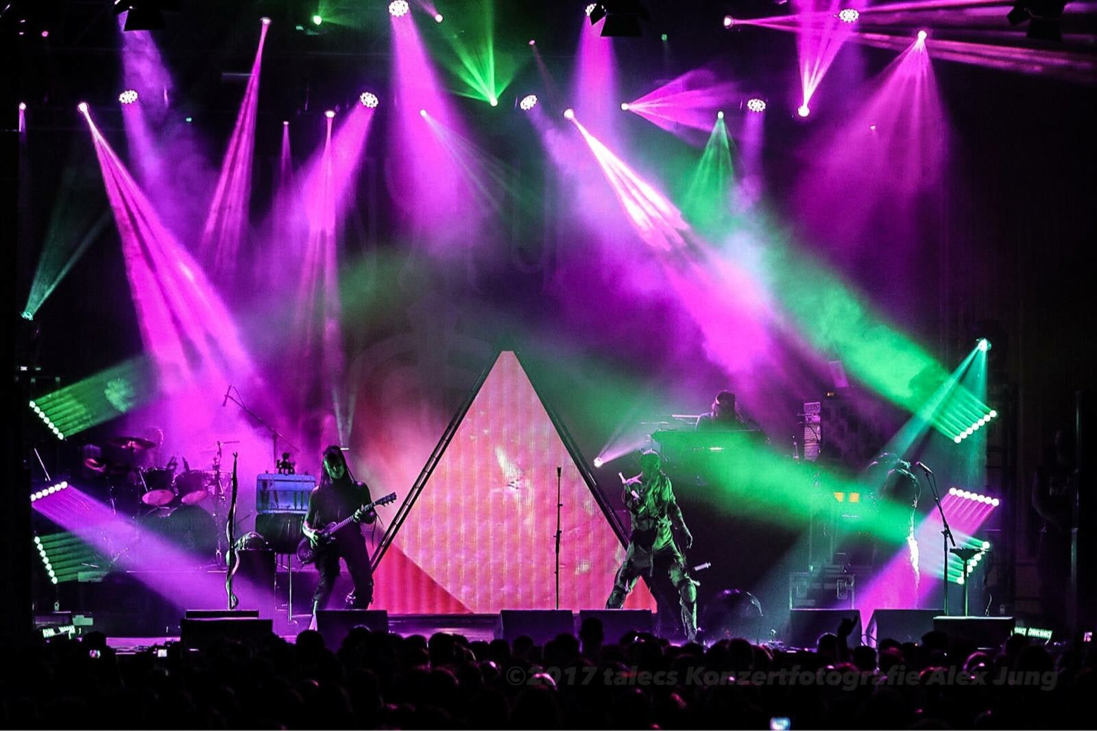 Elation Lights on Skinny Puppy “Down the Sociopath” European Tour