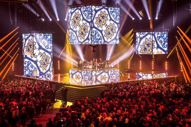 Best Ever Swiss Music Awards Shines with Elation Hybrid and Fuze Lights