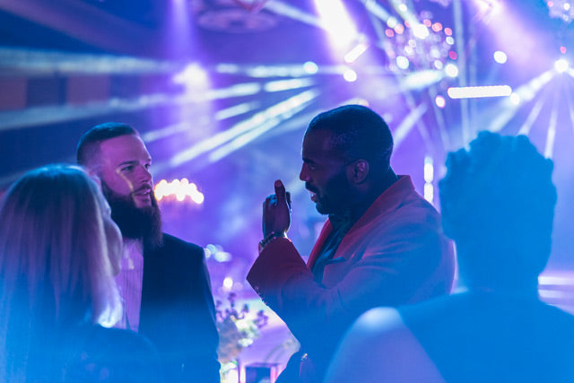 Large Elation Lighting Package Lights Houston’s “Toast to Living Well” Gala