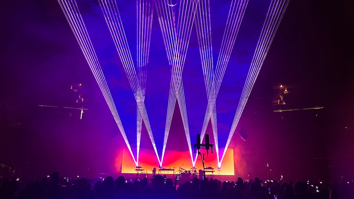 X-Laser Tours With MaxTenn Lights And TobyMac