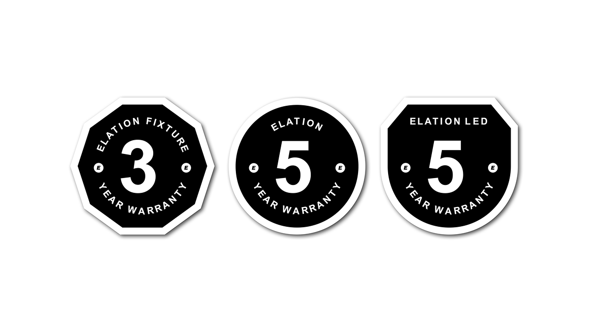 Elation Expands Warranty Coverage On Key Product Lines