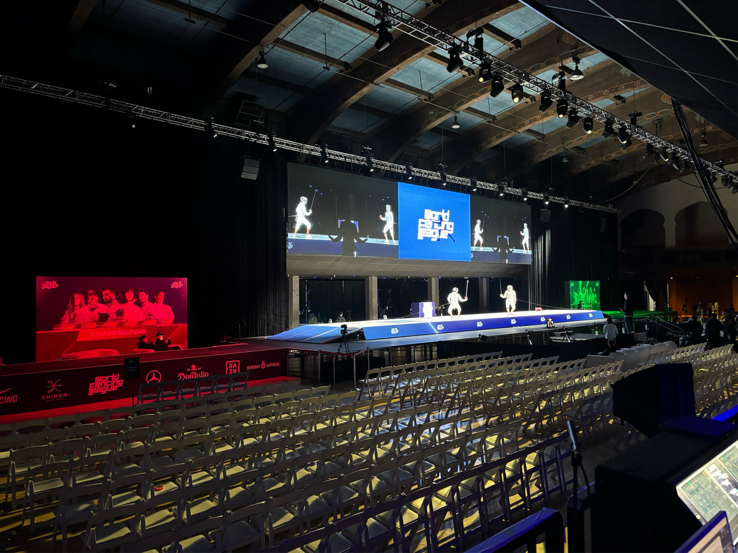 Daylight Events Delivers Paragon-Powered Rig for Inaugural World Fencing League Event