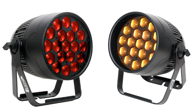 Elation Offers Zoomable 6-Color and White-Light Pars with IP Rating