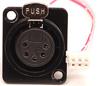 SOI 5PIN FEMALE XLR FOR SDC12