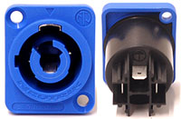 BLUE FEMALE RECEPTACLE