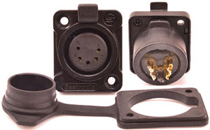 5PIN FEMALE XLR FOR ARENA ZOOM Q7IP