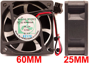 12vDC 0.10A FAN FOR PROTRON 3K