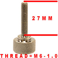 THUMB SCREW FOR CW PROFILE HP IP