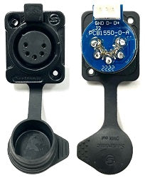 PCB15500A 5PIN XLR FEMALE CONNECTOR S