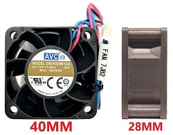 7JB2 DB04028B12U-364 DC12V 0.66A CMY FAN