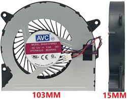 BAAA1015R2U-001 DC 12V 0.8A BLOWER FAN F
