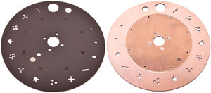 FIXED GOBO WHEEL ASSEMBLY FOR PROTEU
