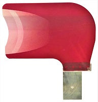 45° RED RGB CMY FLAG ASSEMBLY FOR ARTIST