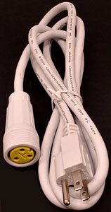 SOI 6FT WHITE POWER CABLE FOR SIXPAR 300