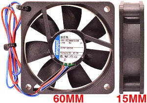 FAN 12DC 60X60X60X15 LOW NOICE