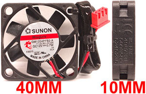 12vDC 0.7W COOLING FAN FOR DLED STRIP RG