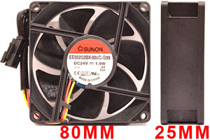 24V 1.9W  FAN FOR SATURA PROFILE