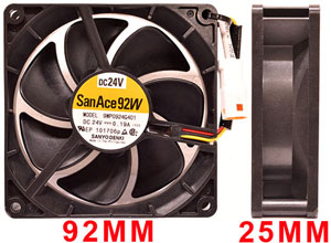 3JB1 DC 24V 0.19A FAN FOR PROTEUS HYBRID