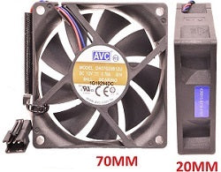 AVC DA07020B12U 12V DC 5000RPM AXIAL FAN