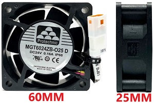 MGT6024ZB-O25 24V ARM FAN FOR PROTEUS BR