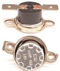 KSD020-1 15A 250V 140 DEGREE THERMOSTAT