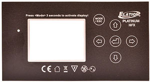 DISPLAY DECAL FOR PLATINUM HFX