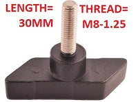 THREAD:M8-1.25 LENGTH:30MM KNOB FOR PALA