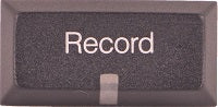 KEYCAP CHERRY RECORD (LARGE) FOR NX4