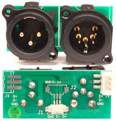 3PIN/5PIN MALE XLR PCB FOR CUEPIX PANE