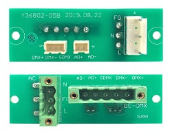 Y36802-05B-001 AC+DMX+AD ADAPTER PCBA FO