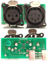 FEMALE XLR PCB FOR ACL CURTAIN