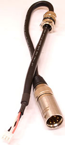 WATERPROOF XLR CABLE FOR DTW BLINDER 350