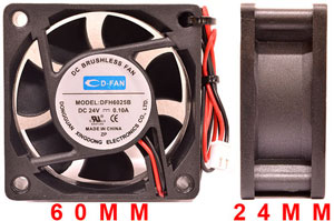 24VDC 0.1A FAN FOR FUZE WASH Z350