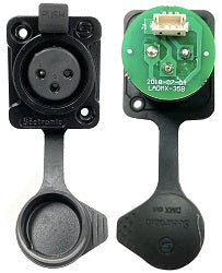 3 PIN FEMALE XLR FOR SEVEN PAR 19IP