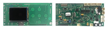 DISPLAY PCB FOR FUZE WASH Z350