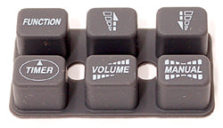 RUBBER KEYPAD FOR F-3, W-515