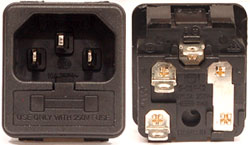AC INPUT/FUSE HOLDER FOR HZ-300