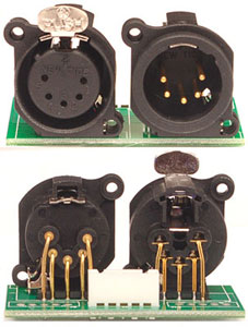5PIN XLR PCB FOR M-7